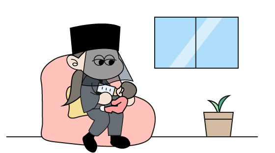 女性社員の産・育休取得率イメージ