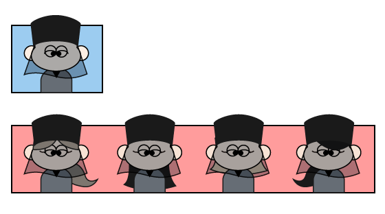 男女比イメージ